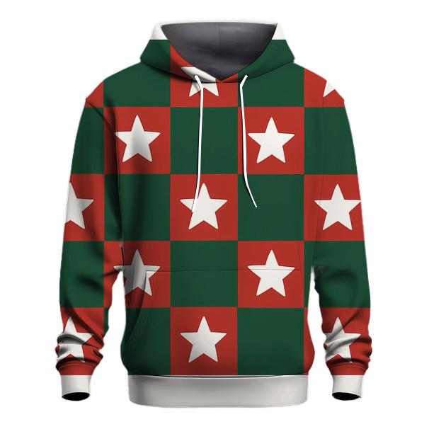 Checkerboard Starfield zip-up hoodies