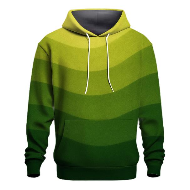 Verdant Gradient Field hoodie trends