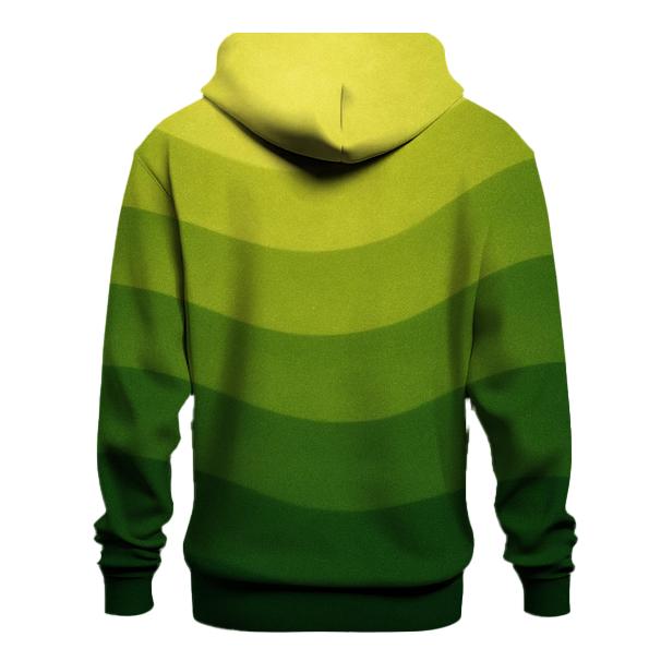 Verdant Gradient Field hoodie trends