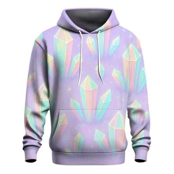Pastel Prism Garden graphic hoodies