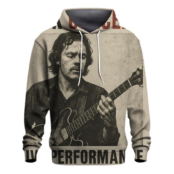 Aged Newspaper Concert Advert pullover hoodies