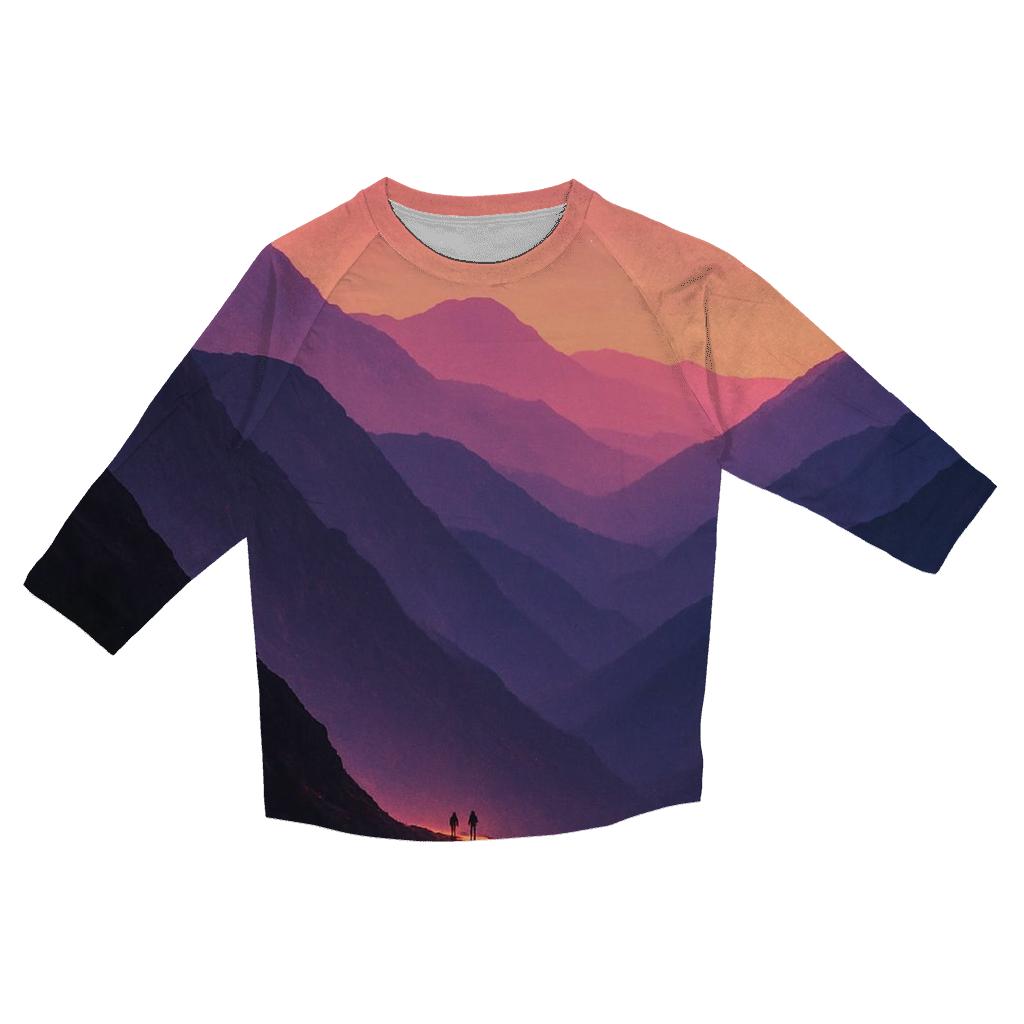 Violet Ridge Passage designer 3/4 sleeve blouses