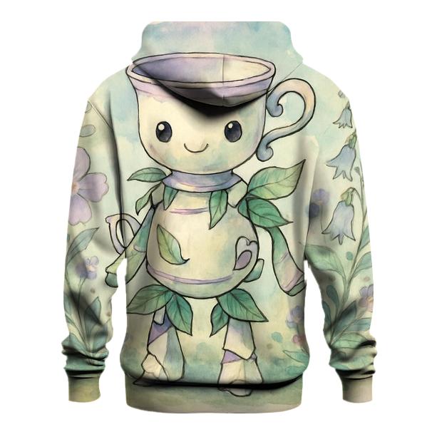 Surreal Tea Garden Creature designer hoodies