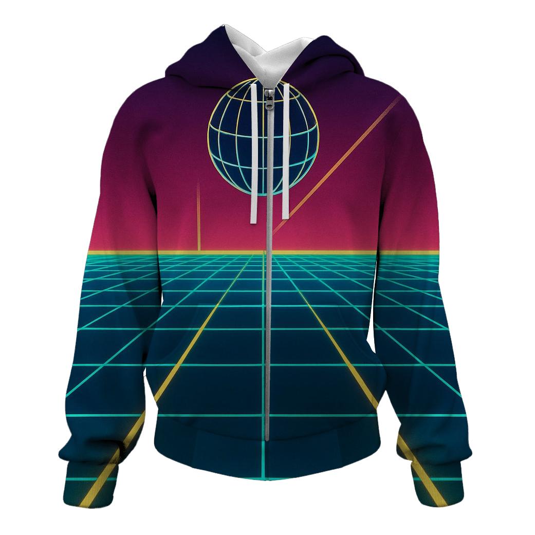 Laser Grid Horizon hoodie designs