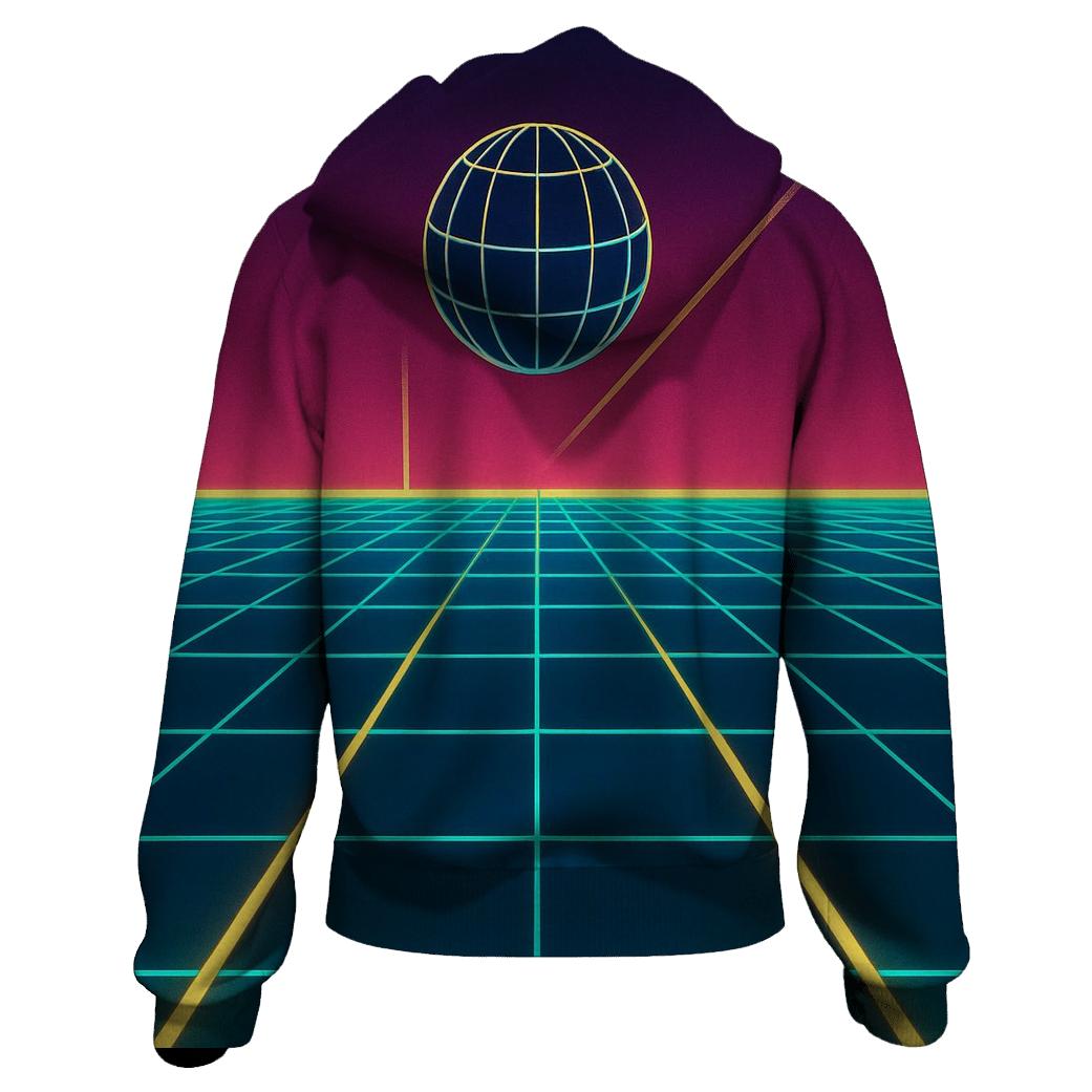 Laser Grid Horizon hoodie designs
