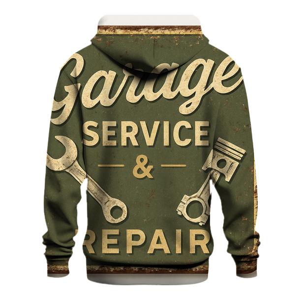 Antique Automotive Garage Plaque custom hoodies