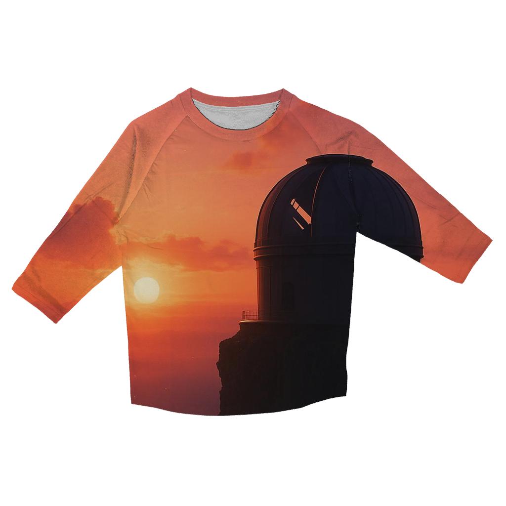 Silent Observatory Dusk cotton quarter sleeve shirts