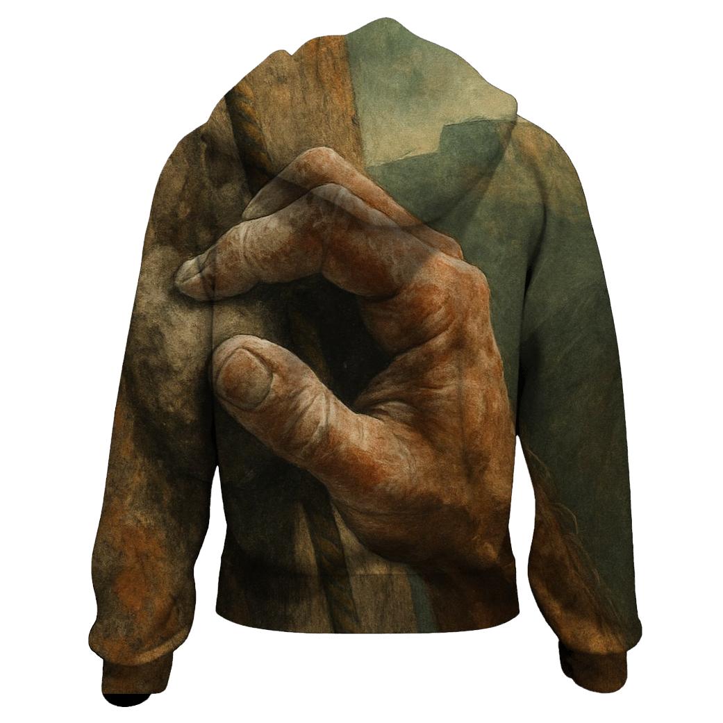 Rock Climbing Chalk Trail premium hoodies