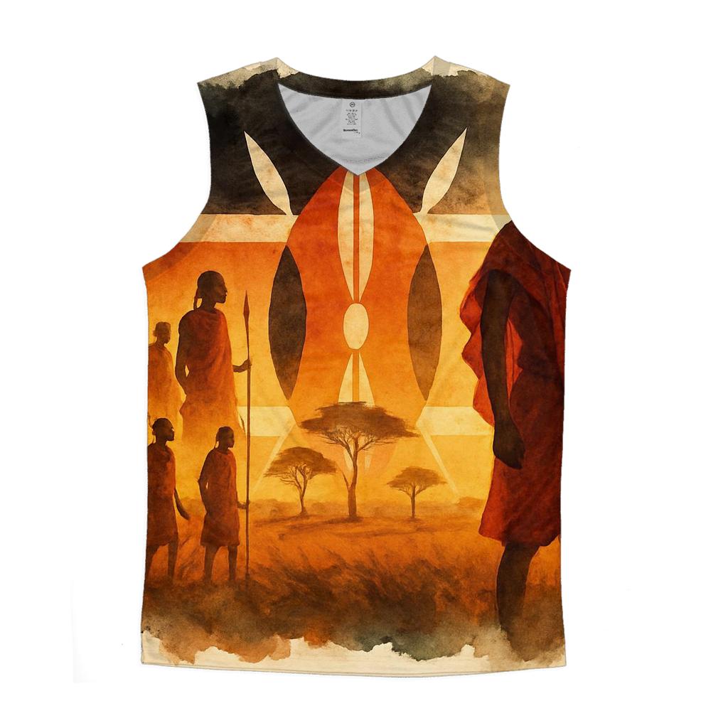 Kenya designer workout tanks