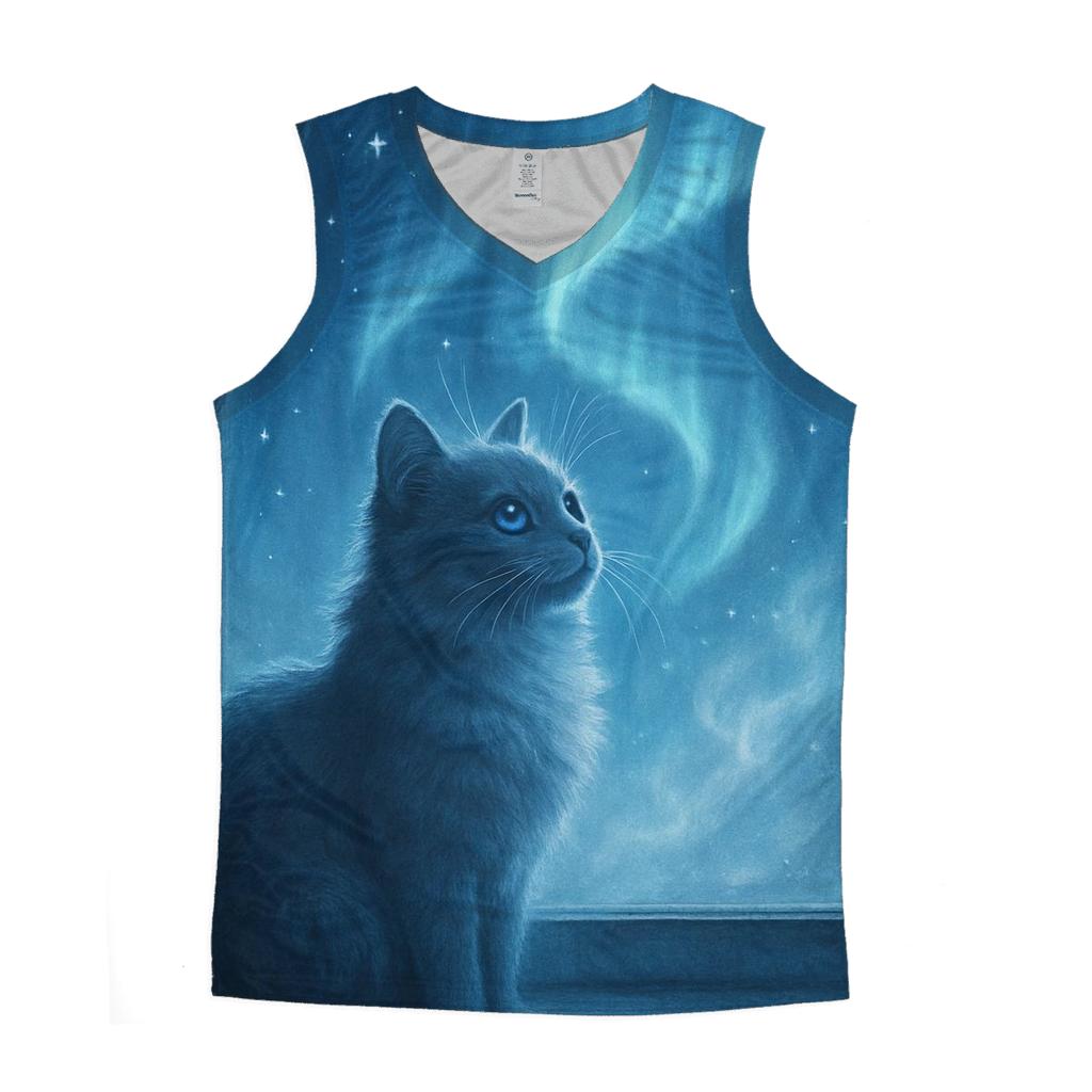 Aurora Window Watcher cotton sleeveless tops