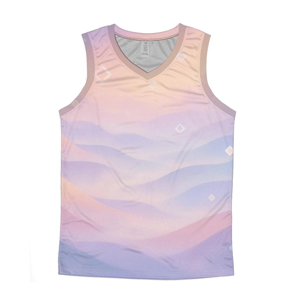 Pastel Mist Valley stylish racerback tanks