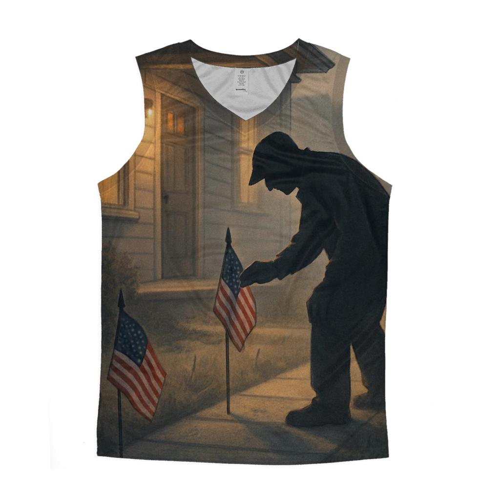 Quiet Flags Of Home designer workout tanks