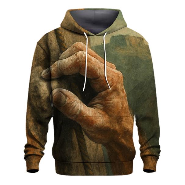 Rock Climbing Chalk Trail embroidered hoodies