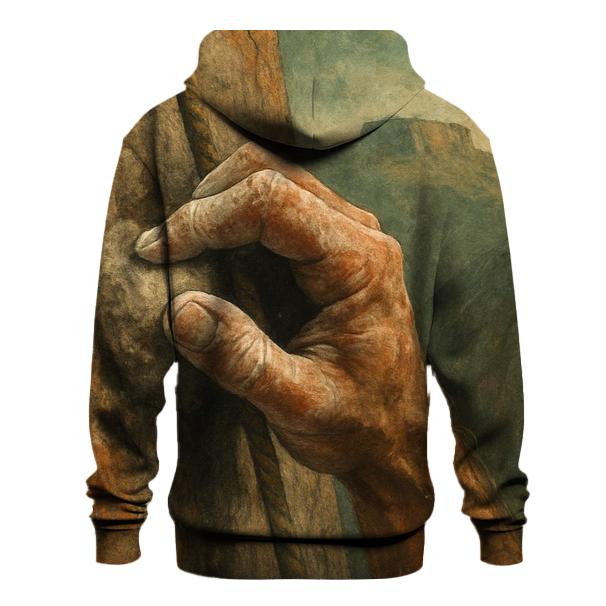 Rock Climbing Chalk Trail embroidered hoodies