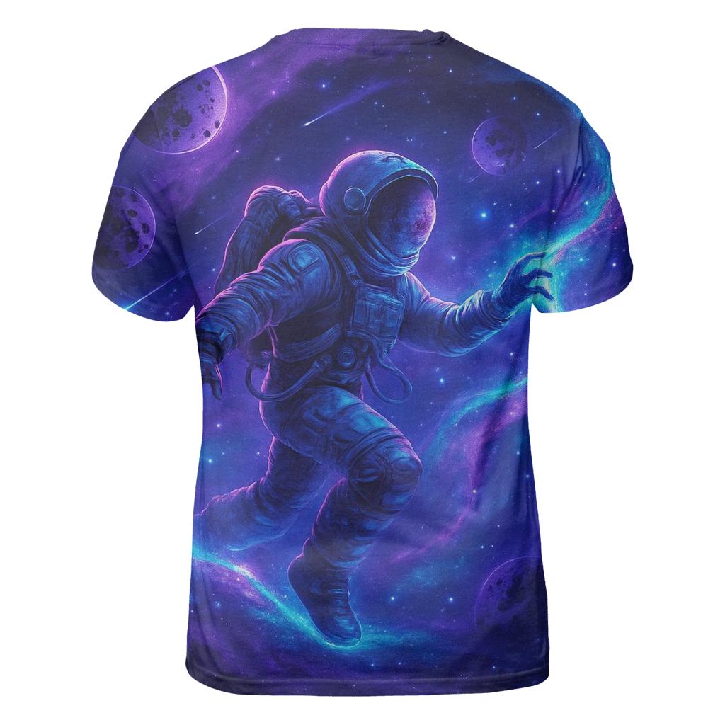 Nebula Voyager creative print fashion shirts