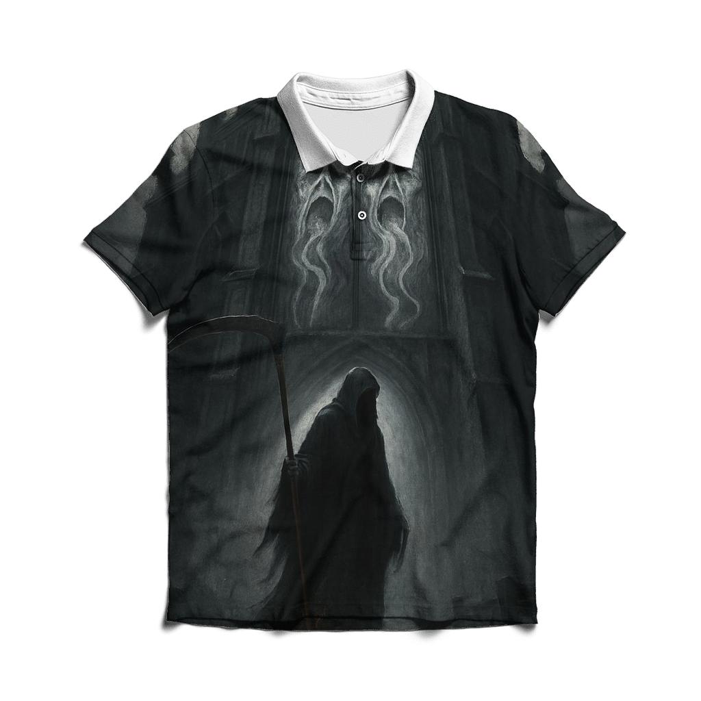 Cathedral Of Silent Ashes classic pique polos