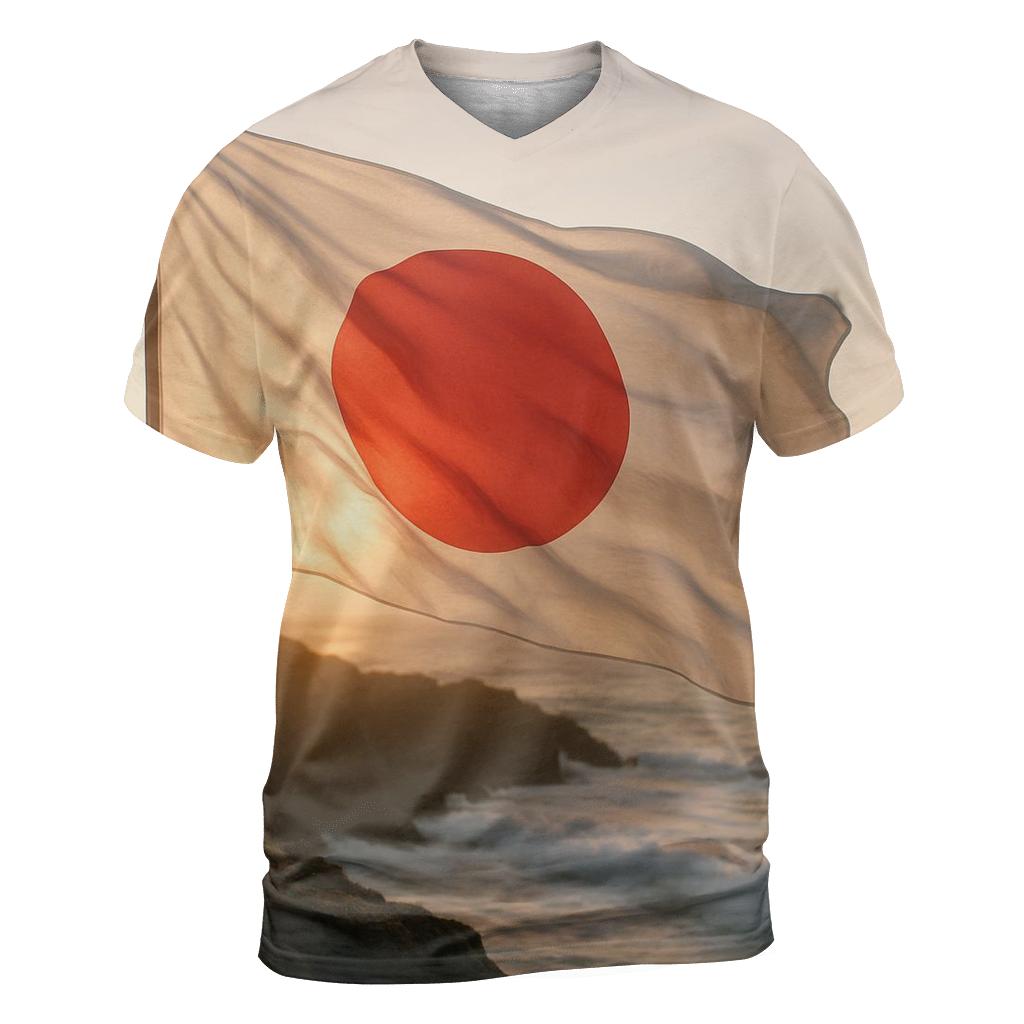 Japan designer pattern shirts
