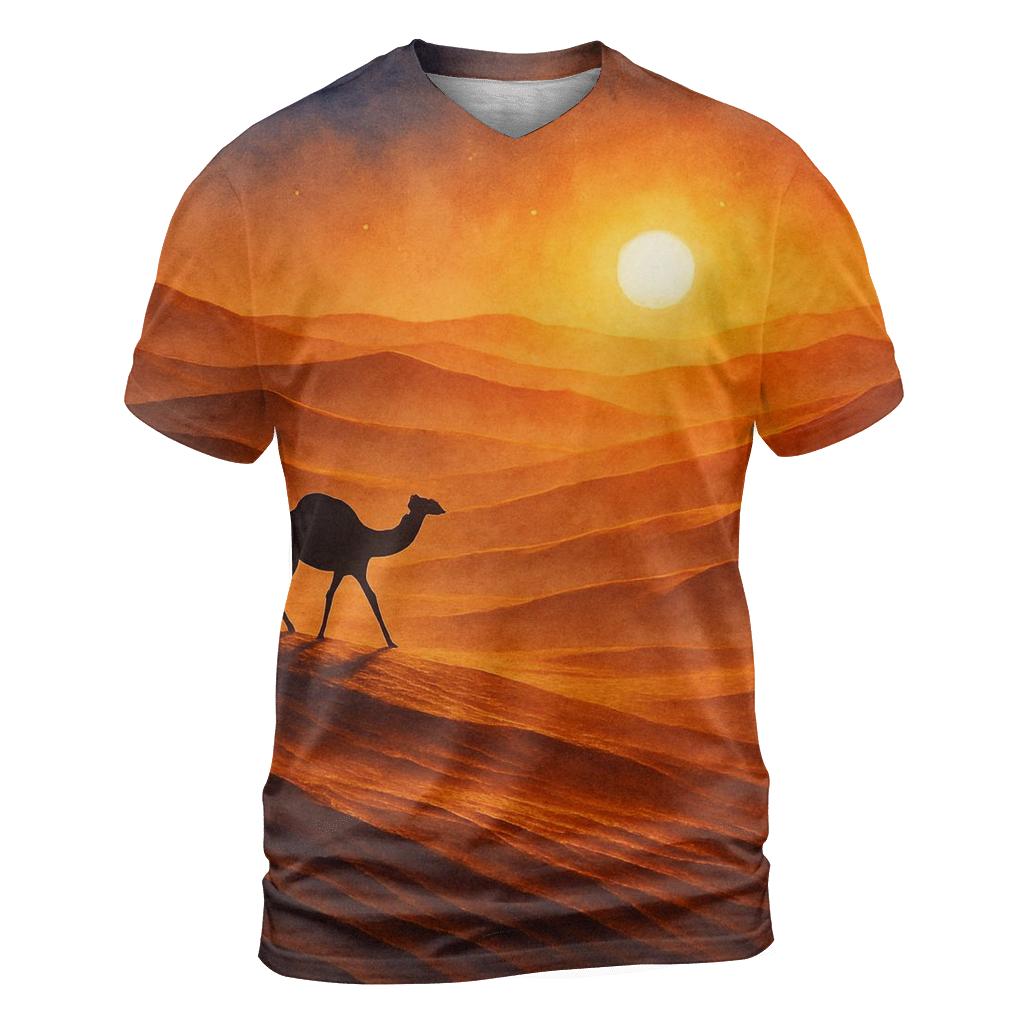 Amber Dune Reverie statement graphic shirts