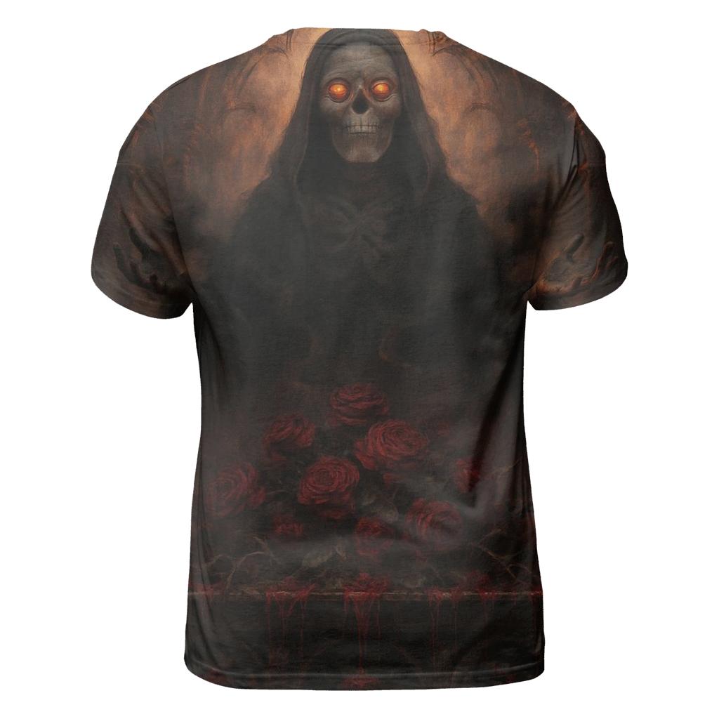 Blood Altar Of The Fallen Roses artistic all-over print tops