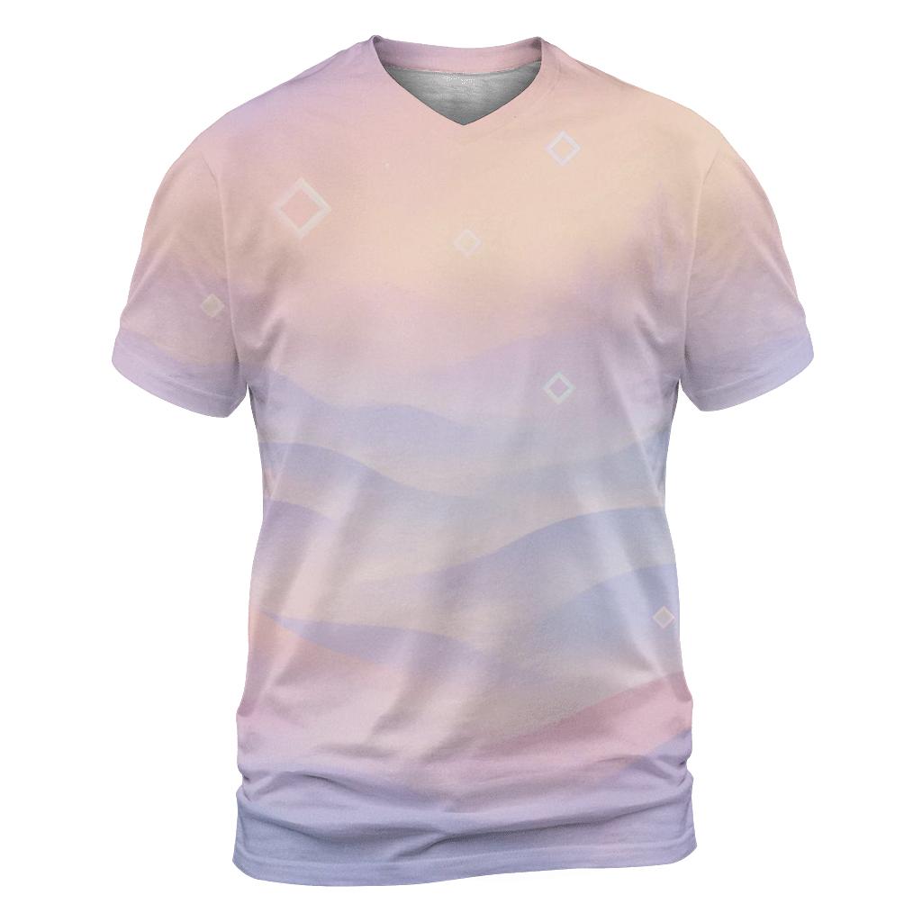 Pastel Mist Valley designer pattern shirts