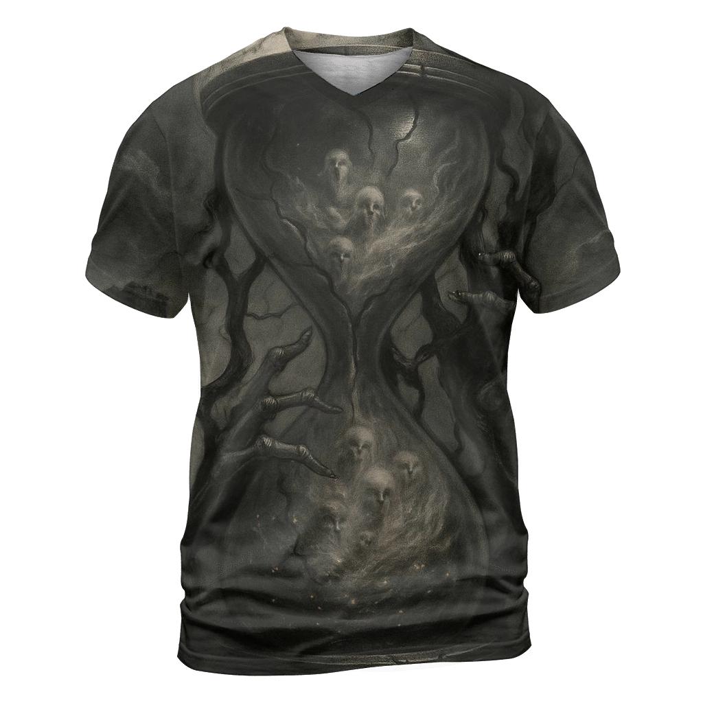 Hourglass Of Lost Eclipses unique graphic print tees
