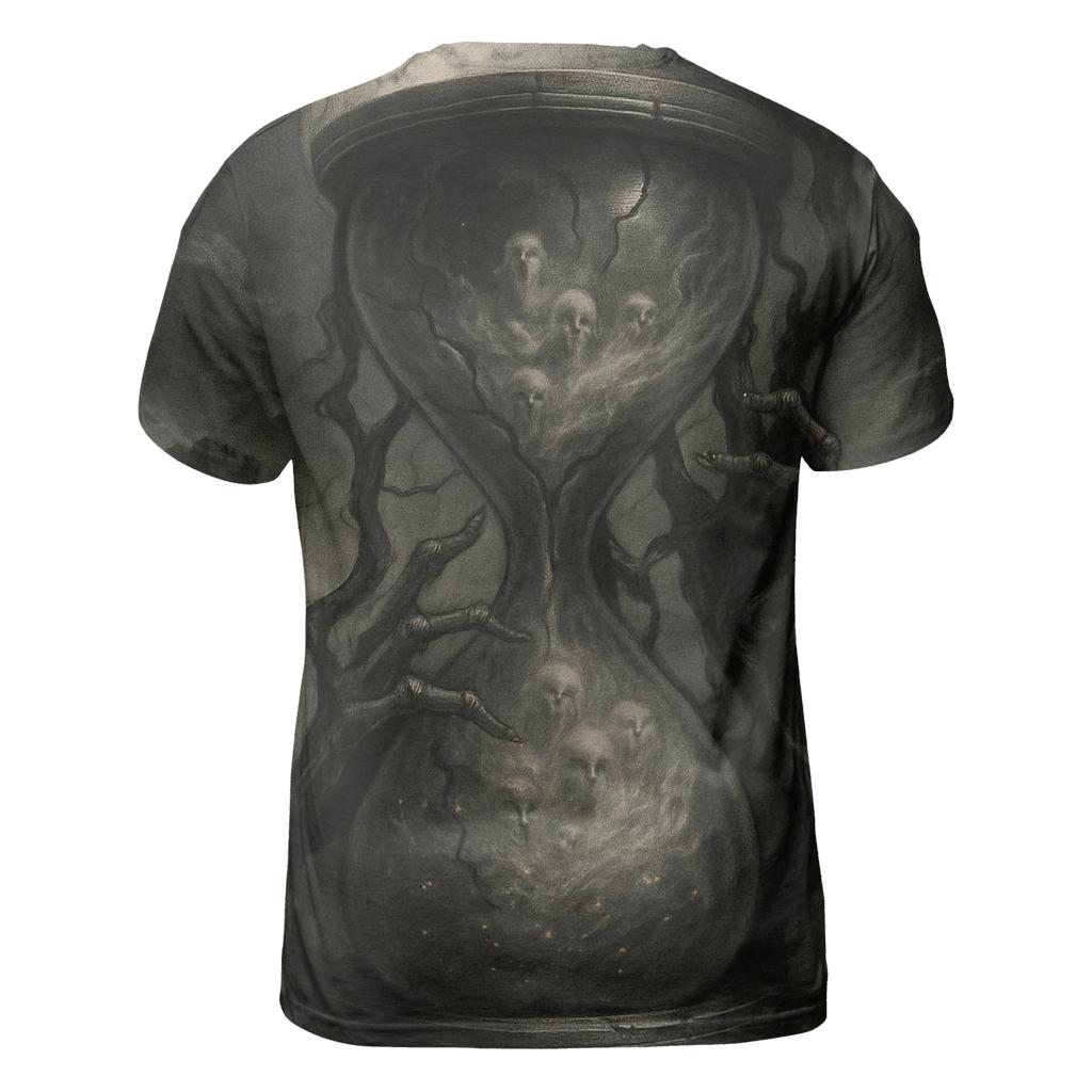 Hourglass Of Lost Eclipses unique graphic print tees