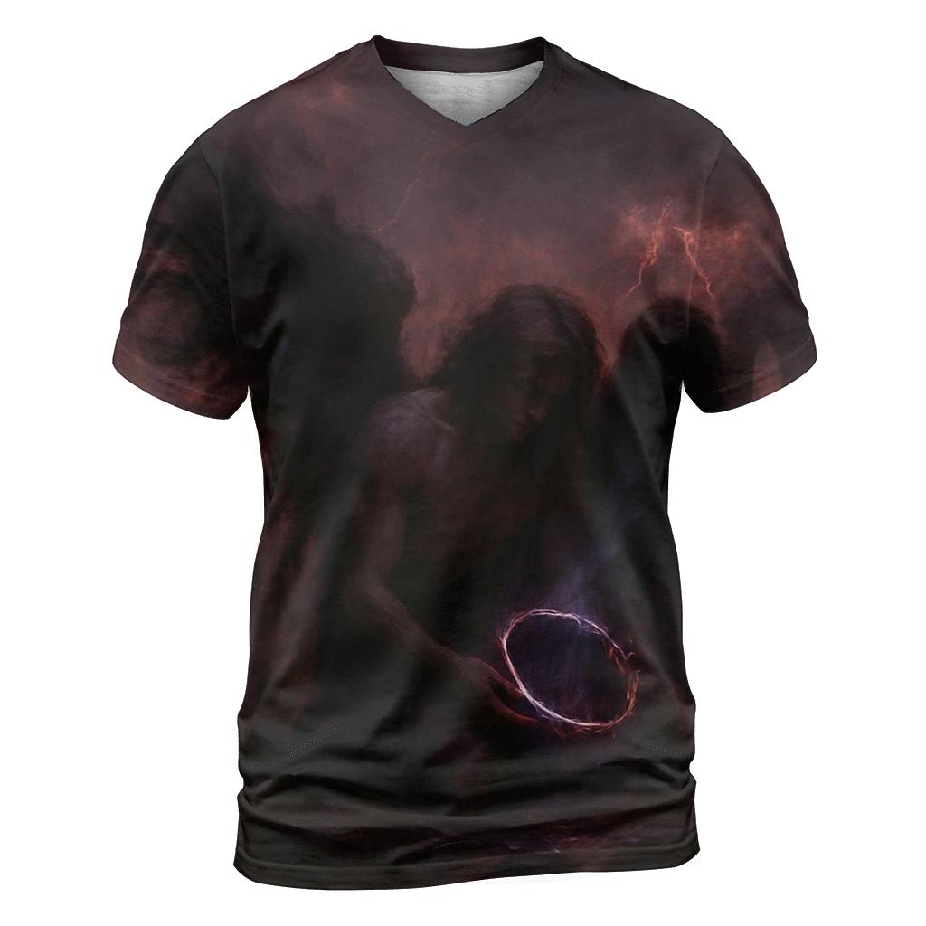 Fallen Angel Of Tarnished Halos statement graphic shirts