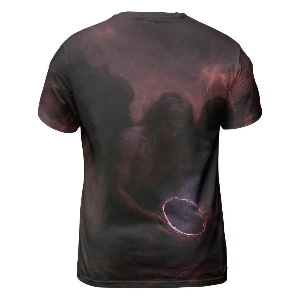 Fallen Angel Of Tarnished Halos statement graphic shirts