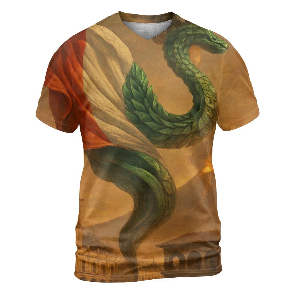 Mexico custom all-over print shirts