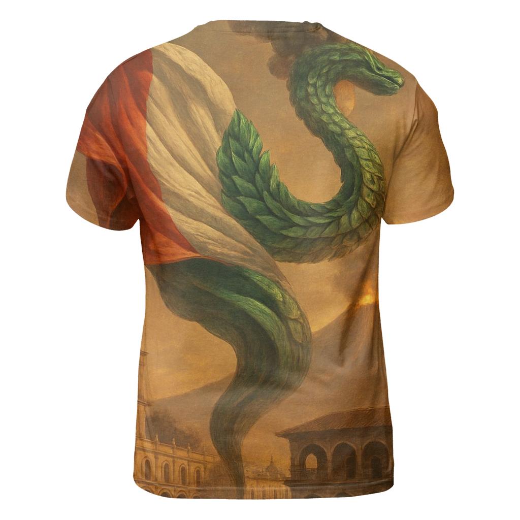 Mexico custom all-over print shirts