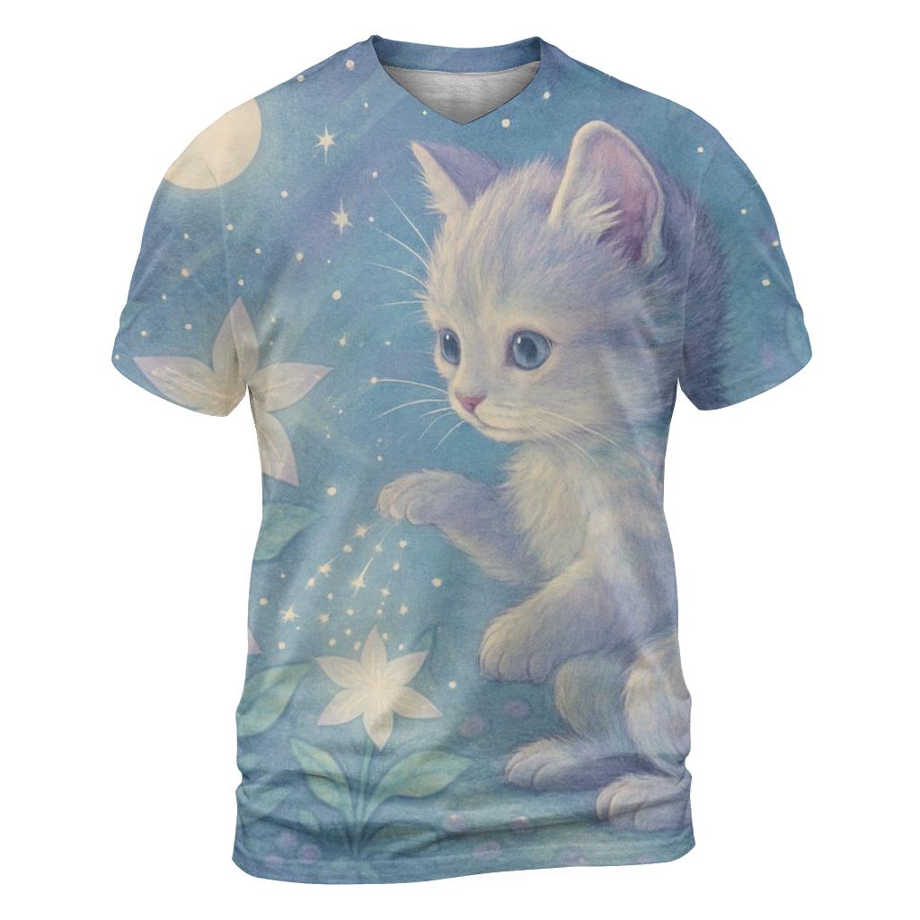 Meteor Garden Keeper vibrant all-over design tees