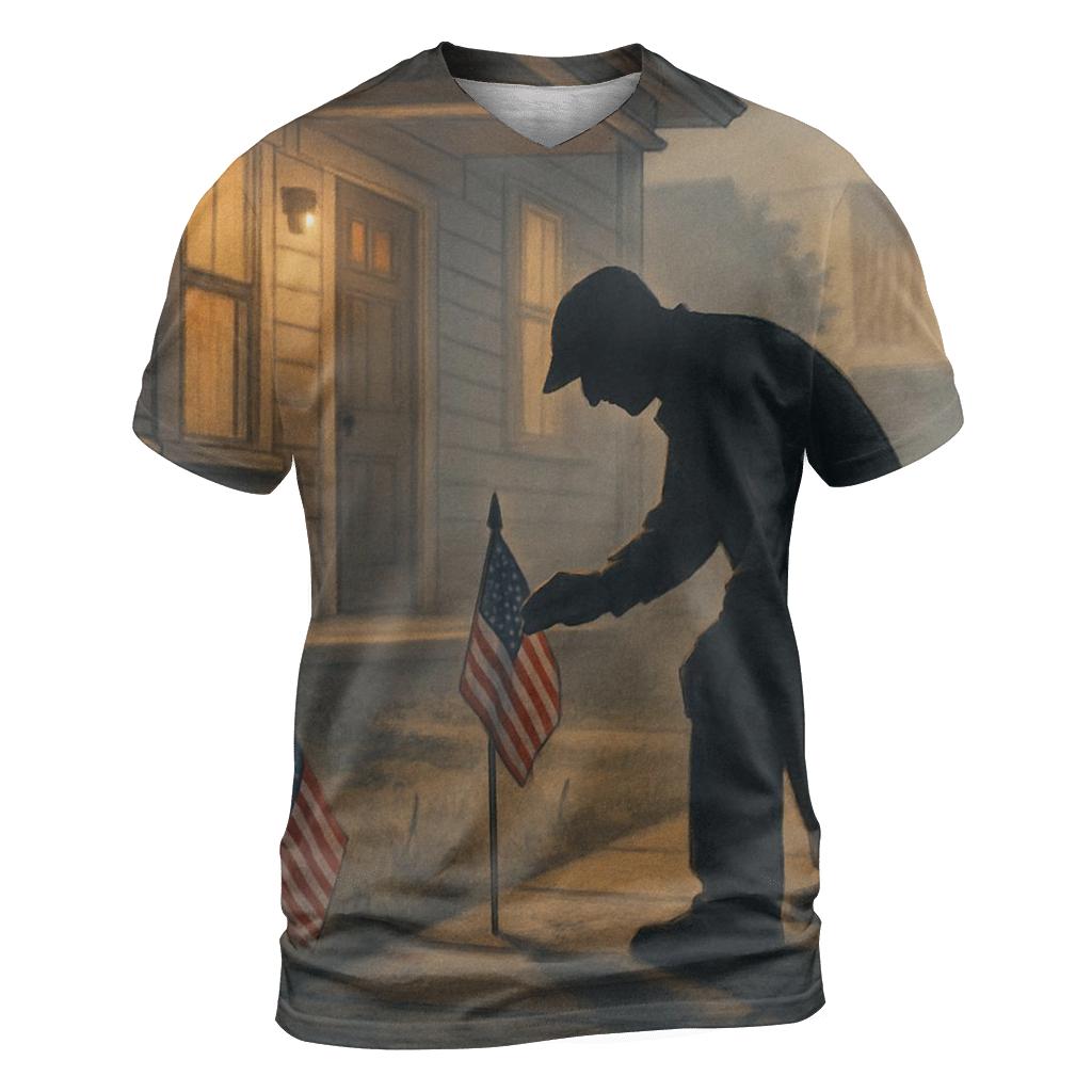 Quiet Flags Of Home custom all-over print shirts
