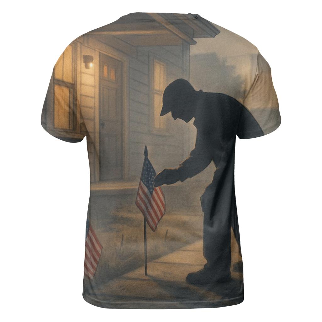 Quiet Flags Of Home custom all-over print shirts
