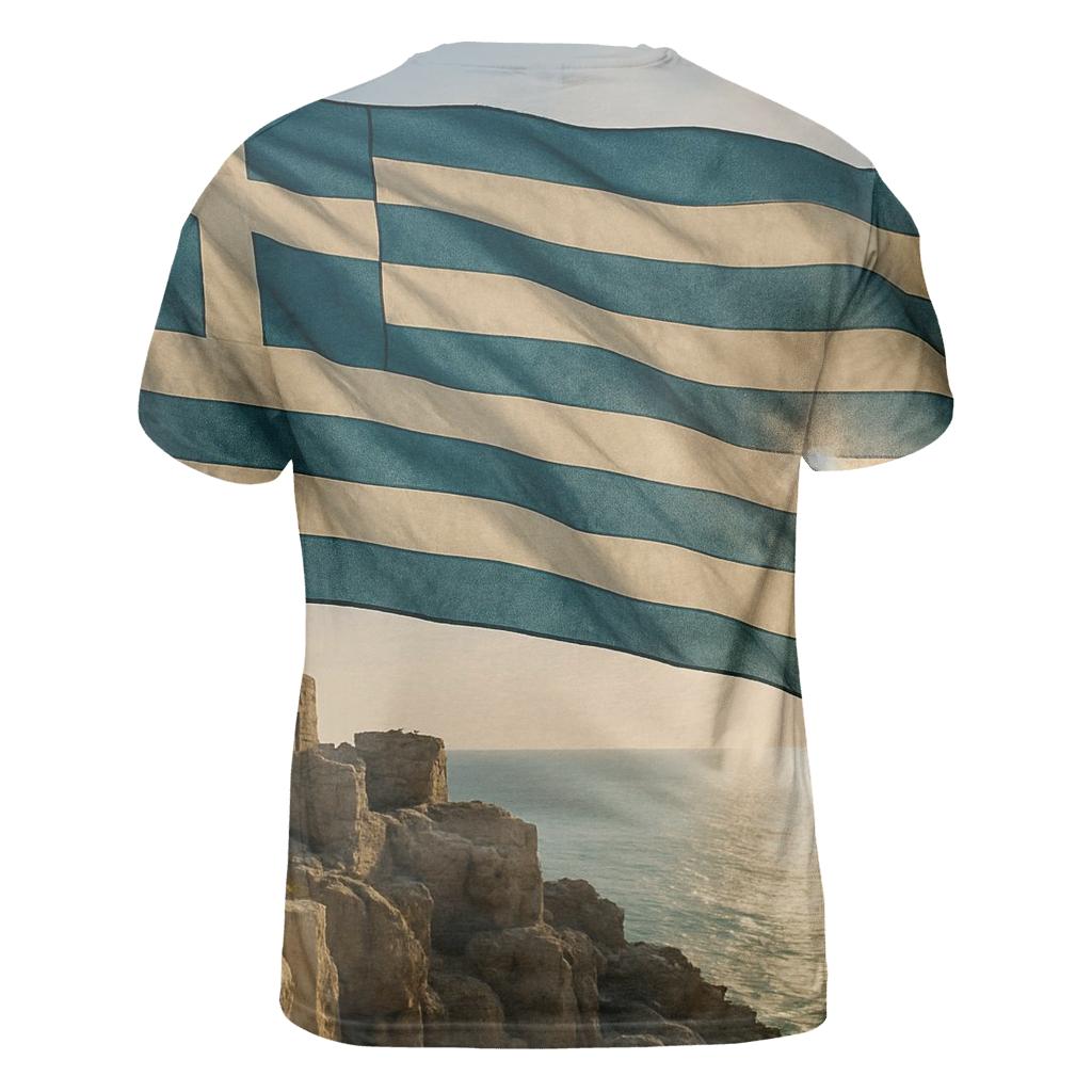 Greece statement graphic shirts