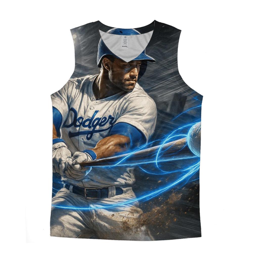 Blue Energy Swing casual summer tank tops