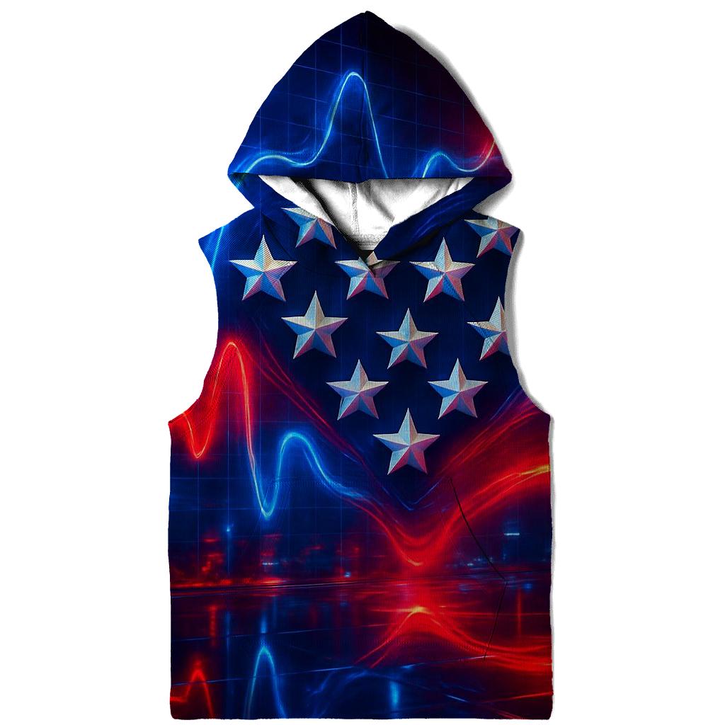 Patriotic Pulse pullover hoodies