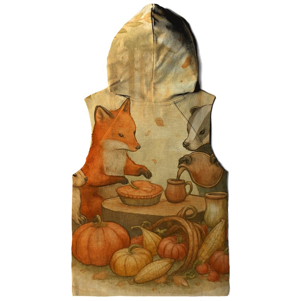 Woodland Feast Circle hoodie designs