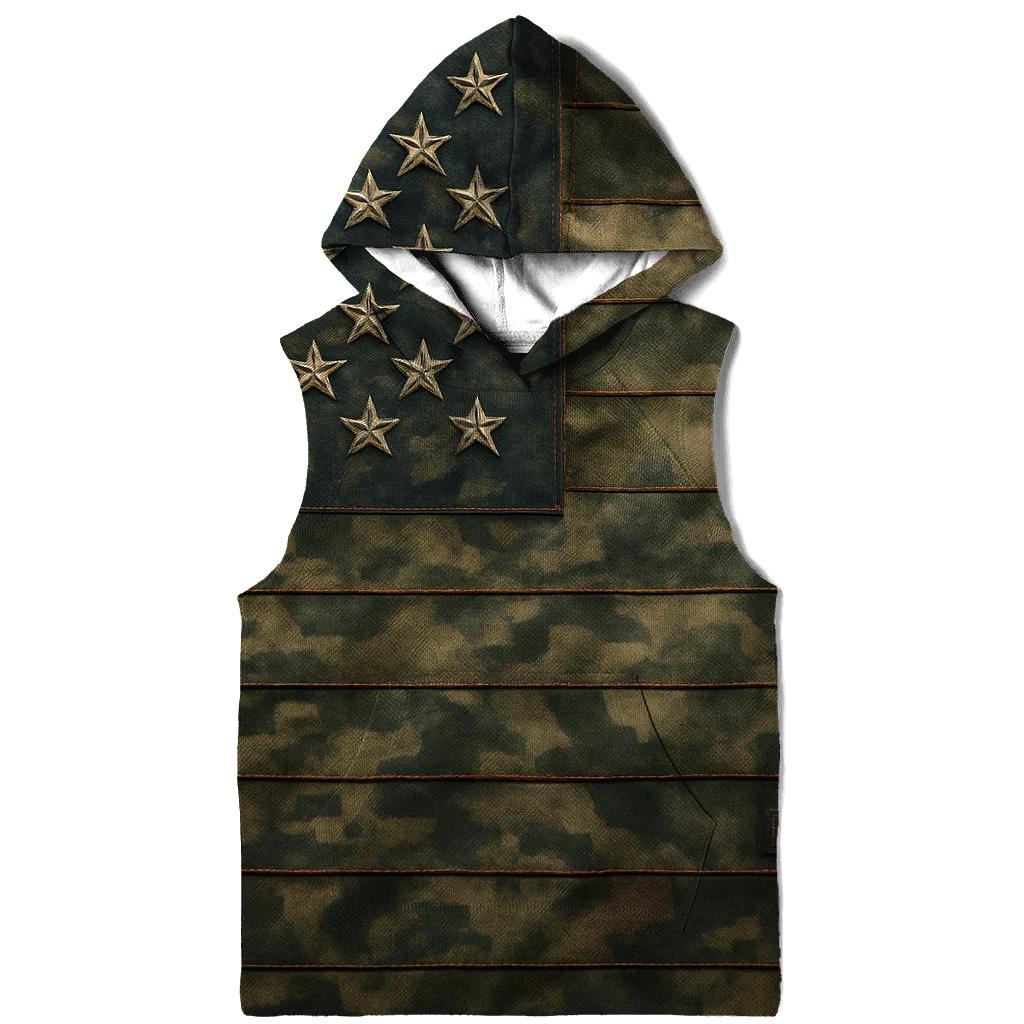Camouflage Flag Fusion hoodie trends