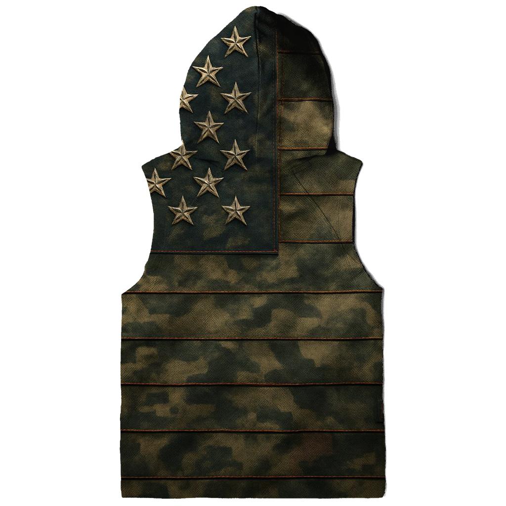 Camouflage Flag Fusion hoodie trends
