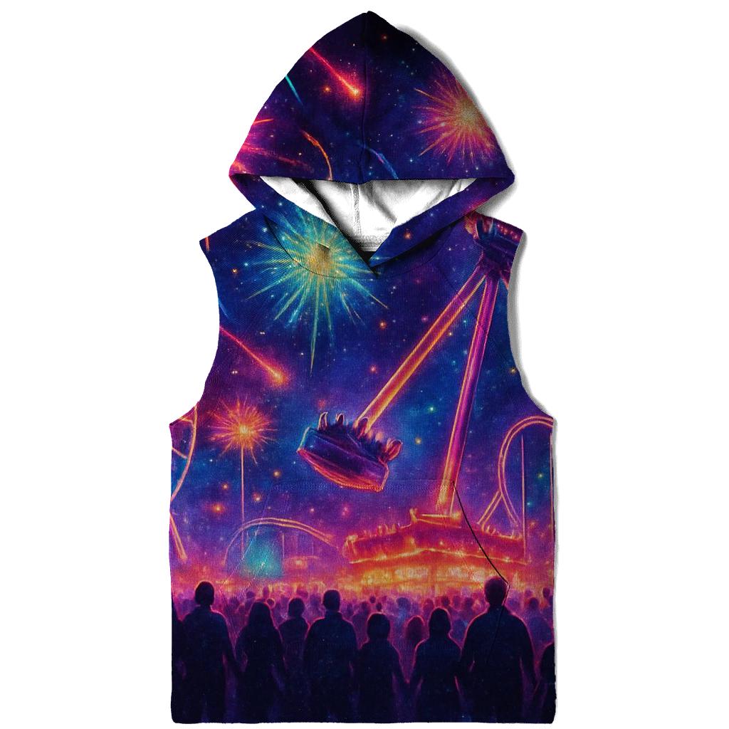 Supernova Carnival printed hoodies