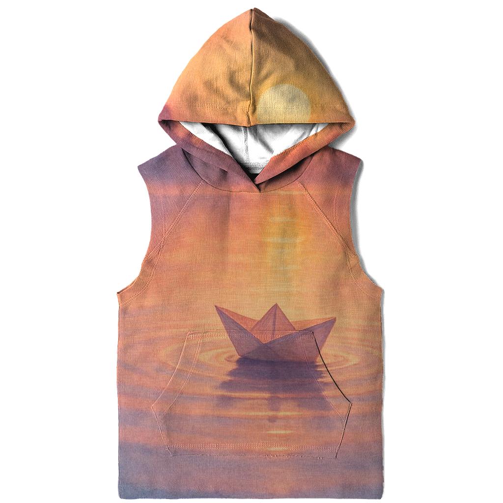 Paper Boat Afterglow lightweight hoodies