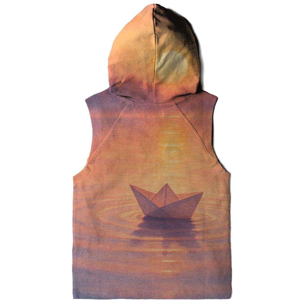 Paper Boat Afterglow lightweight hoodies