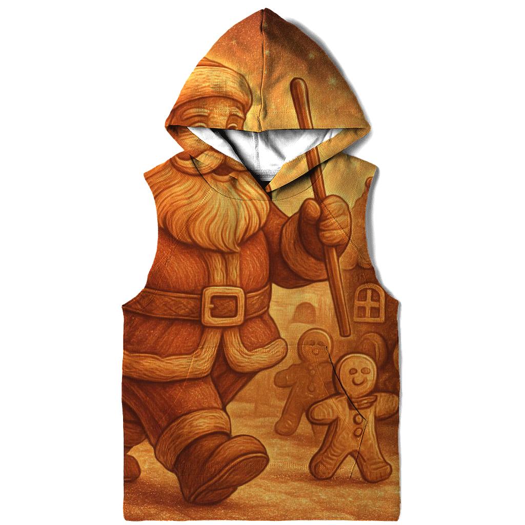 Gingerbread Parade Santa hoodie trends