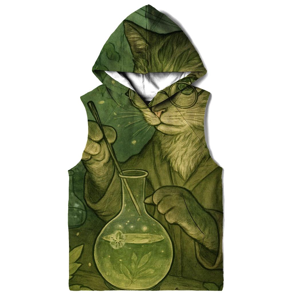 Botanical Alchemist Cat heavyweight hoodies