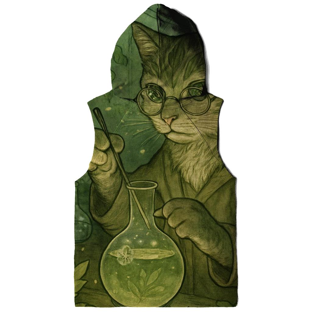 Botanical Alchemist Cat heavyweight hoodies