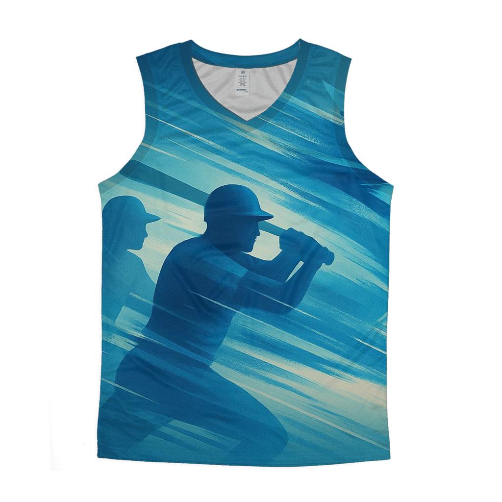 Sky Surge Blue-Jays Momentum designer workout tanks