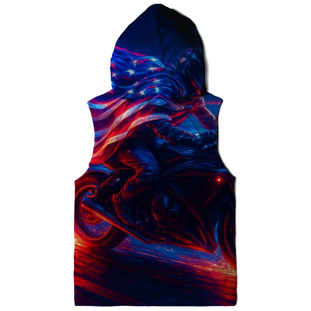 Neon Liberty Rider hoodie trends