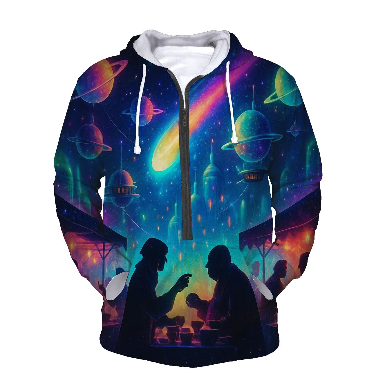 Starlight Market printed hoodies