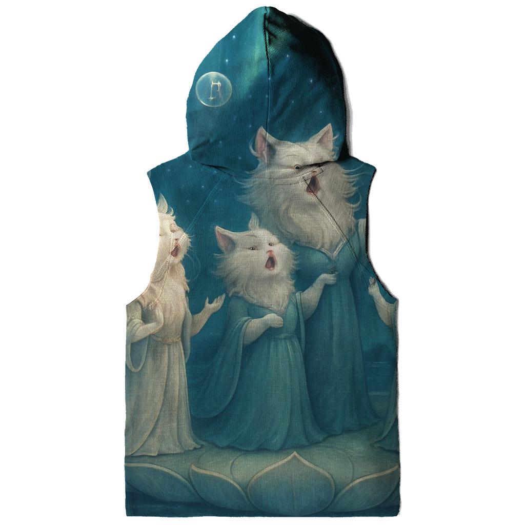 Starlight Garden Opera Cats custom hoodies