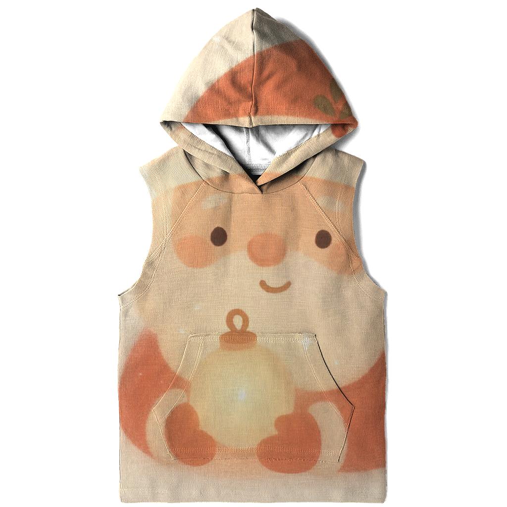 Minimal Cozy Santa Portrait pullover hoodies